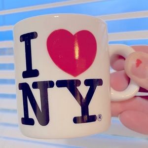 I ❤️ NY Espresso Shot Glass Mini Mug 3 oz